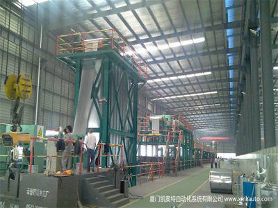 彩涂線設備——山東項目90M線氣爐 彩涂線設備——山東項目90M線氣爐